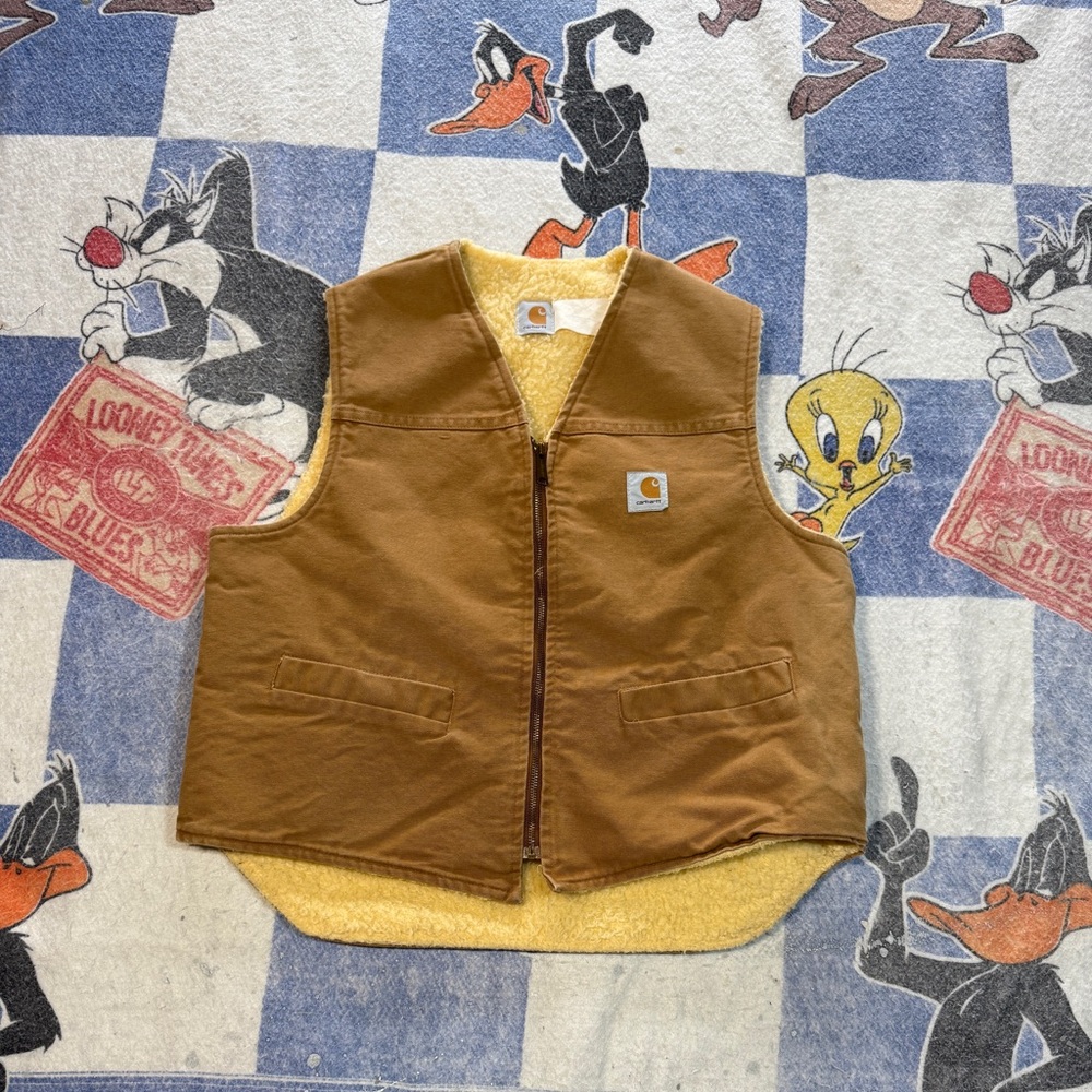 Vintage carhartt work vest - Picture 1 of 3